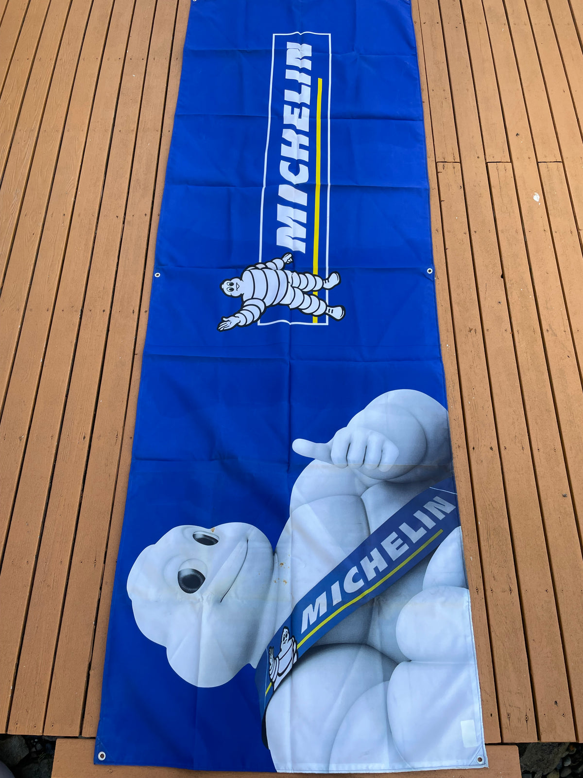 Michelin Tires - Bibendum Japanese Retail Shop Advertising Banner