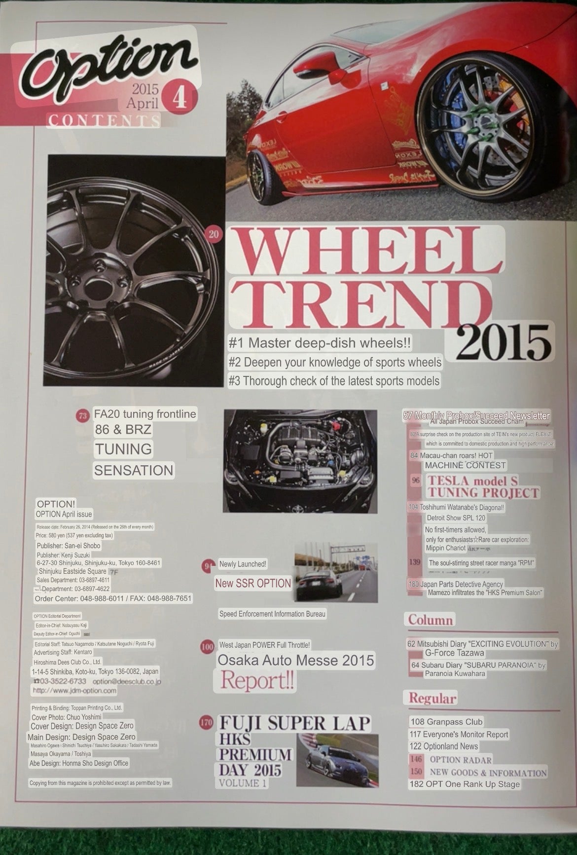 Option Magazine - April 2015