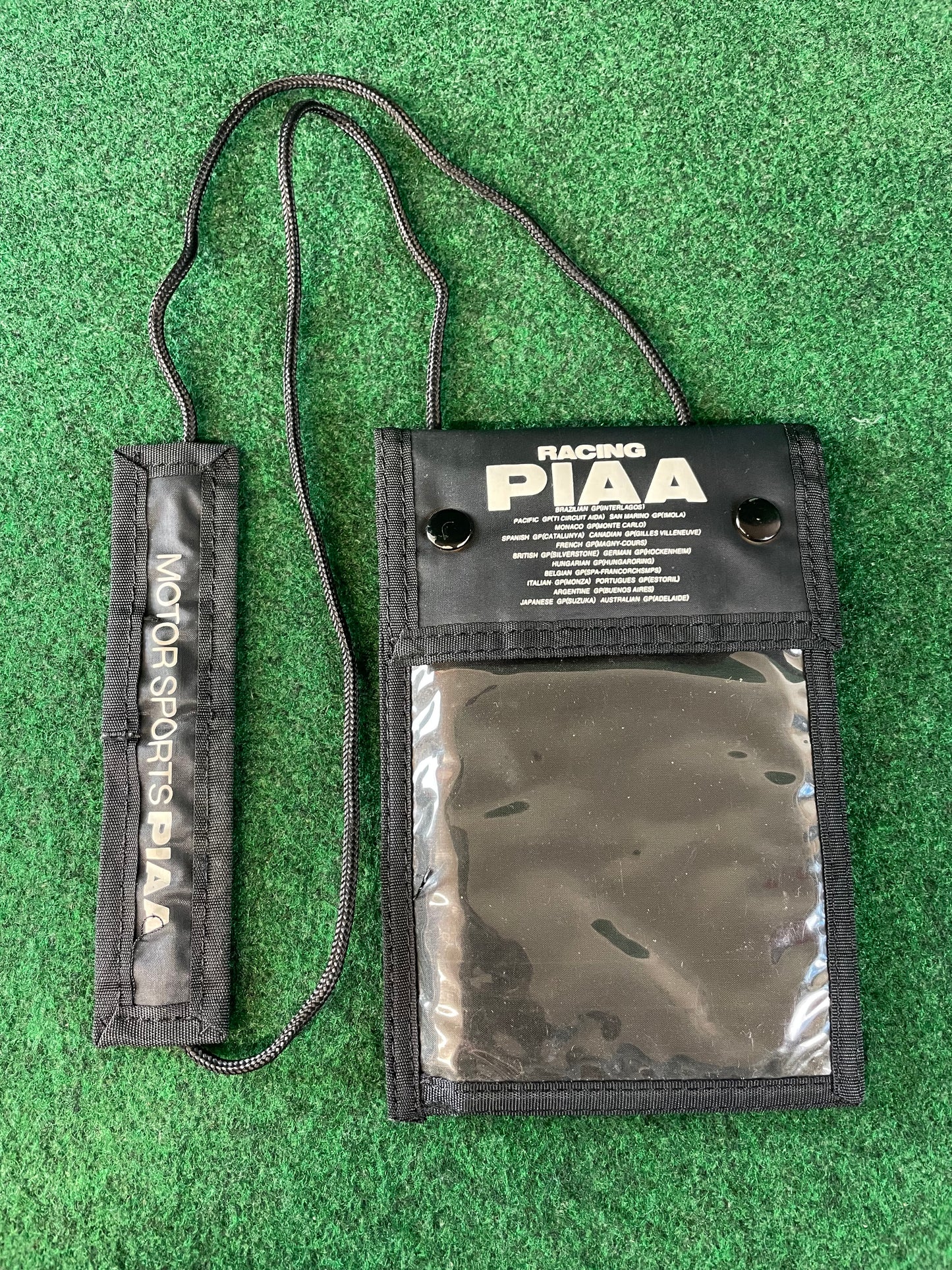 PIAA Motor Sport - (2) Credential Neck Strap Wallet Pouch Bag