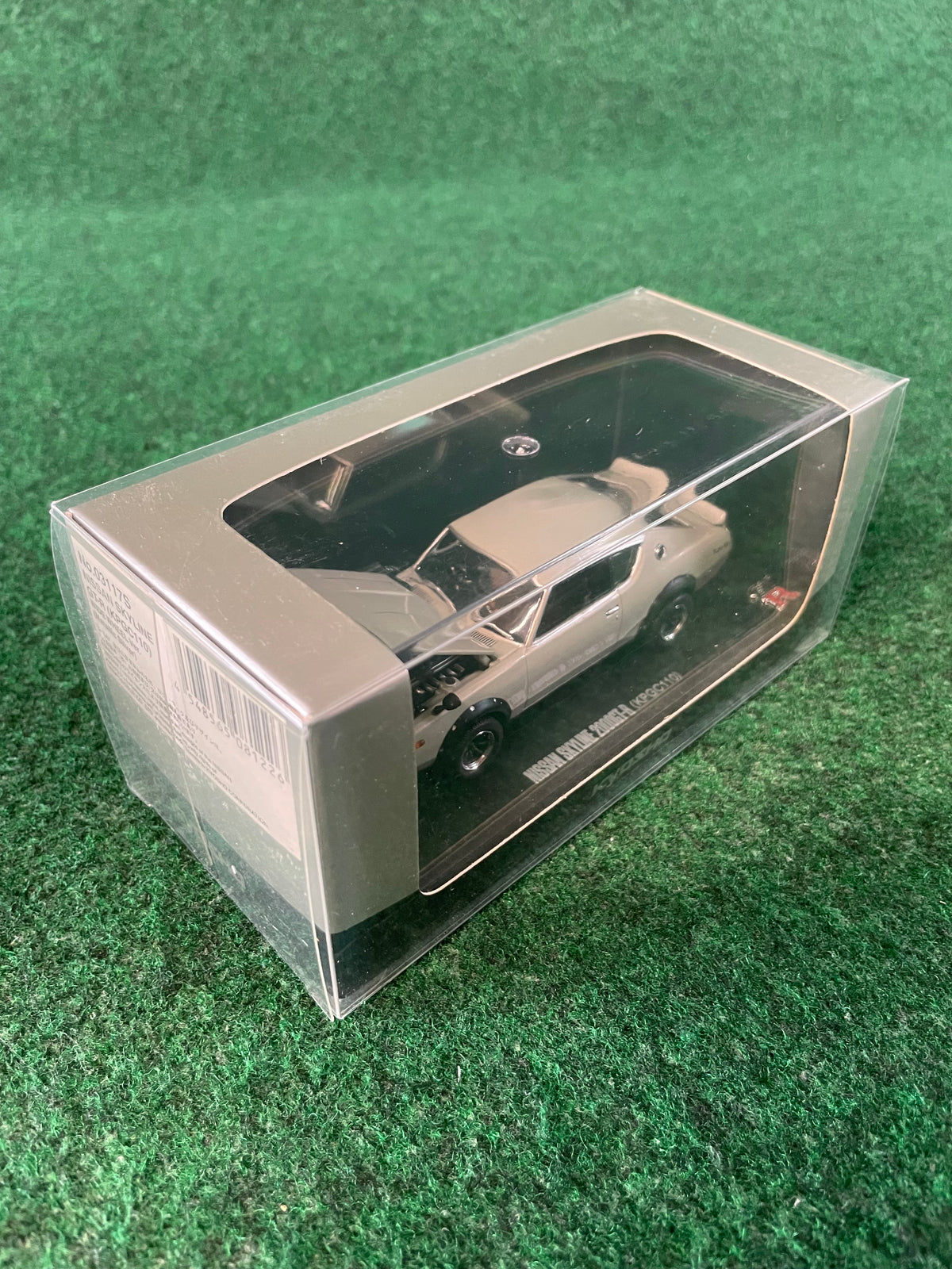 KYOSHO - Nissan Skyline Ken Mary GT-R KPGC110 Wide Wheel Version (Silver) 1/43 Scale Diecast