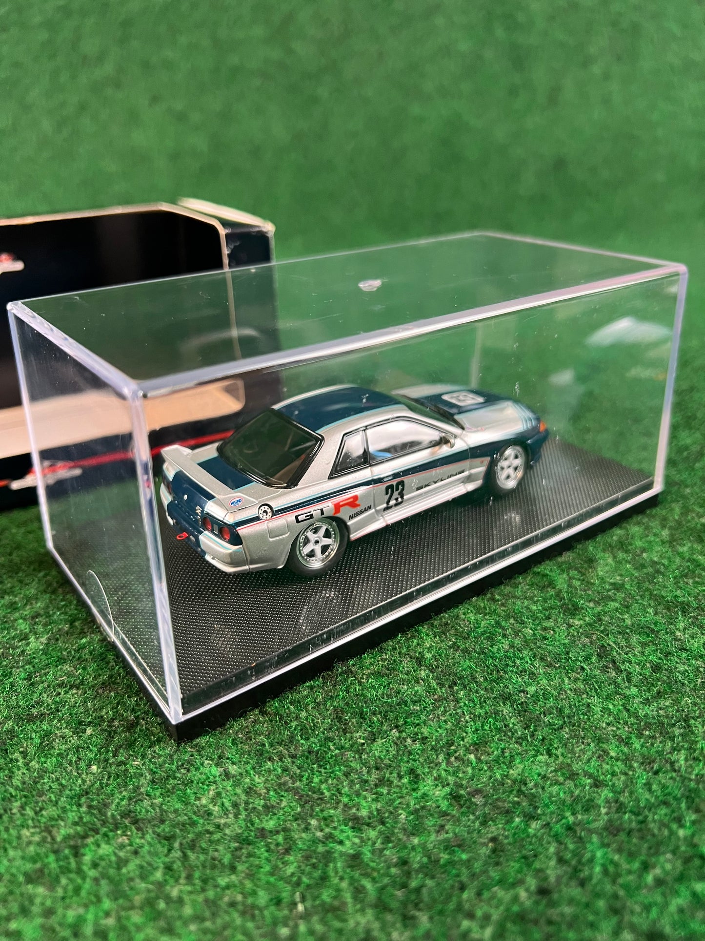EBBRO Racing Car Collection Nissan Skyline R32 GTR Gr.A Test Car 1/43 Scale Diecast