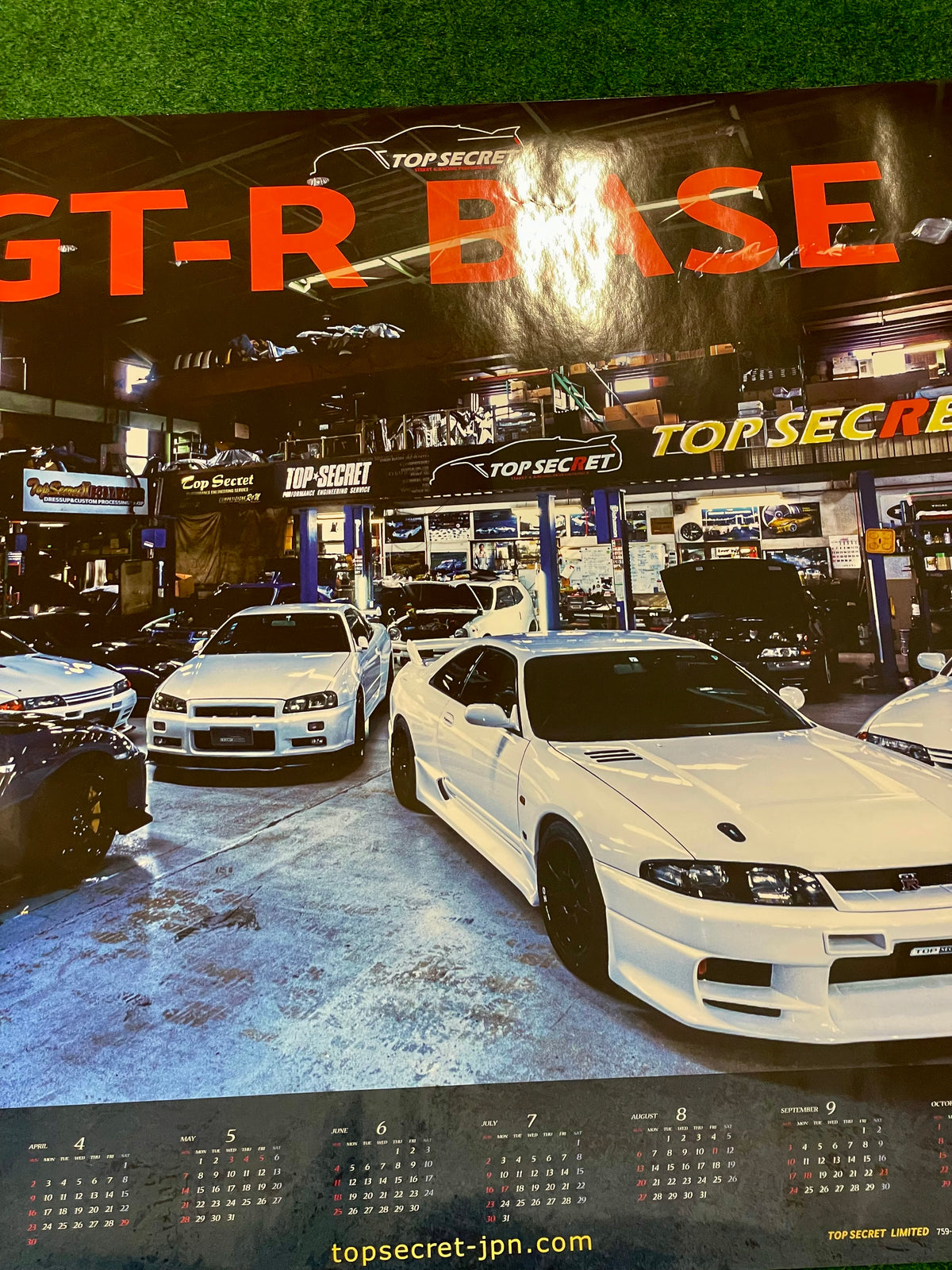 Top Secret - “GT-R Soul” Nissan R35 GTR Smoky Nagata “GT-R Base” 2023 Calendar & Poster