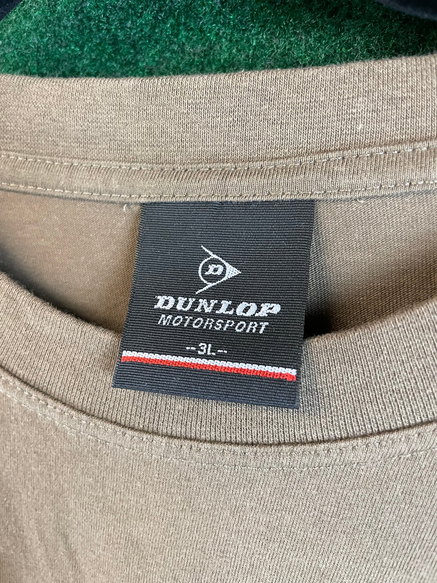 DUNLOP Motorsport - Tan Pocket T-Shirt