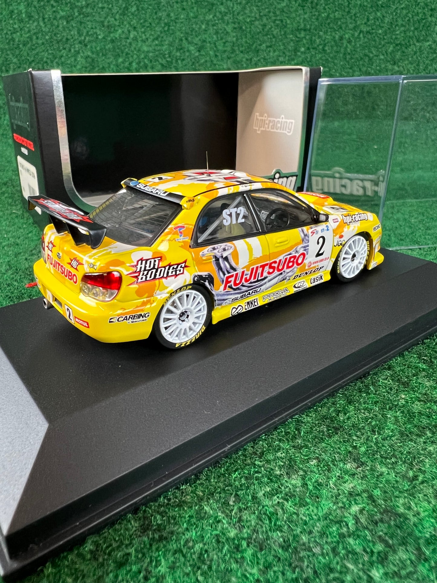 HPI Fujitsubo Super Taikyu 2005 Subaru Impreza WRX 1/43 Scale Diecast