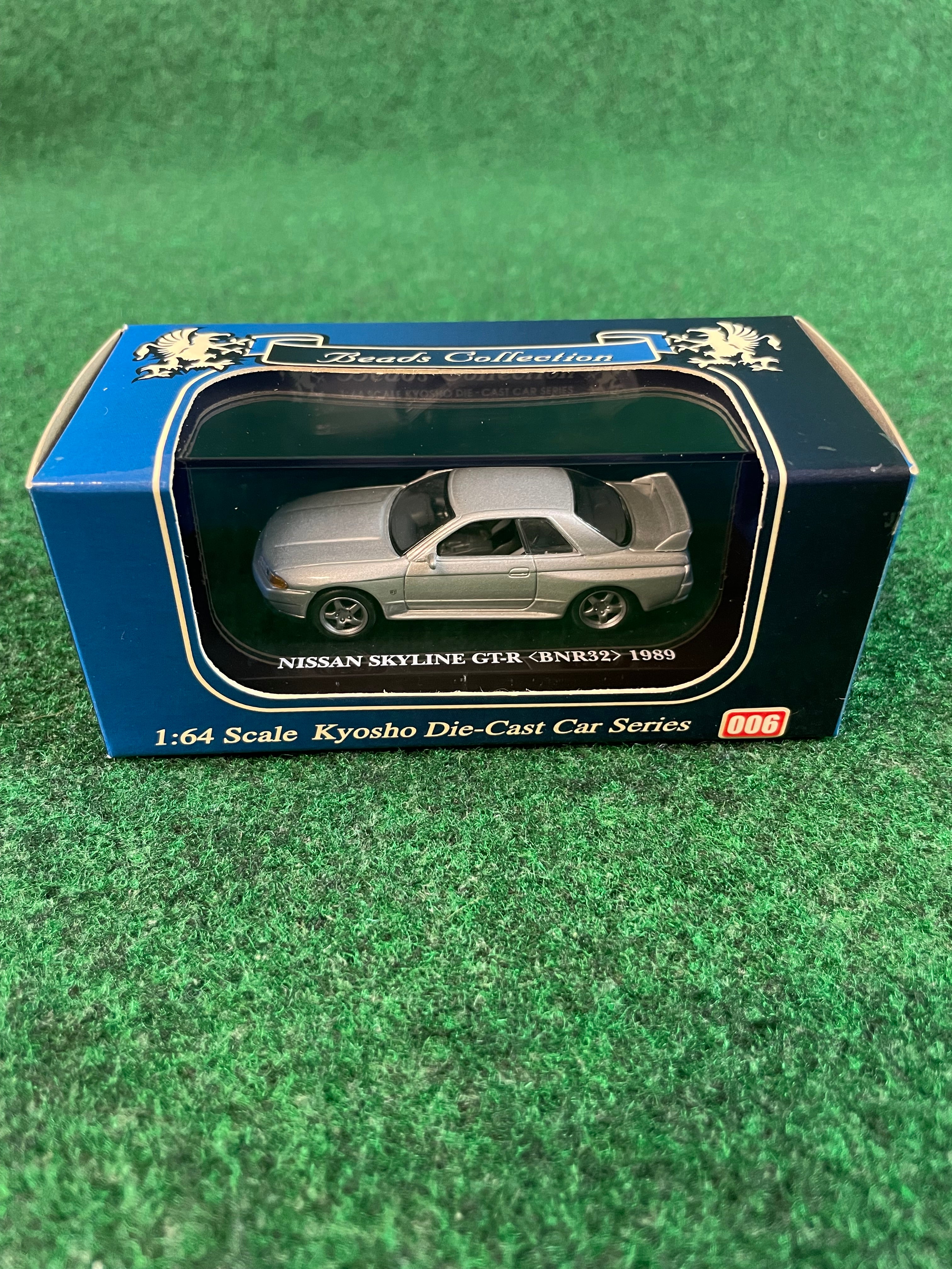 KYOSHO - Beads Collection Silver 1989 Nissan Skyline R32 GT-R 1/64