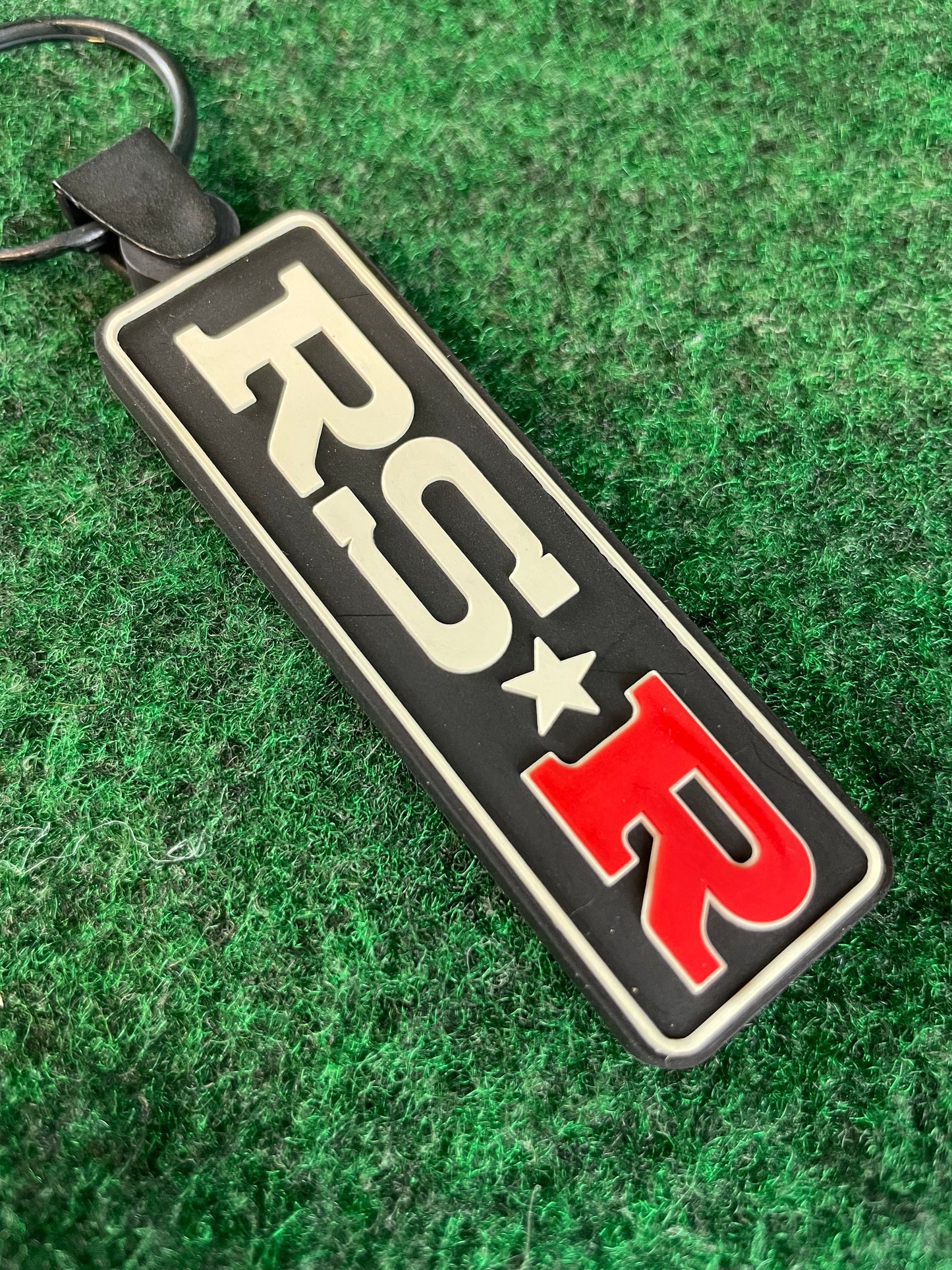 RSR - Silicone Logo and Metal Engraved Toyota 86 Keychain & Sticker Set