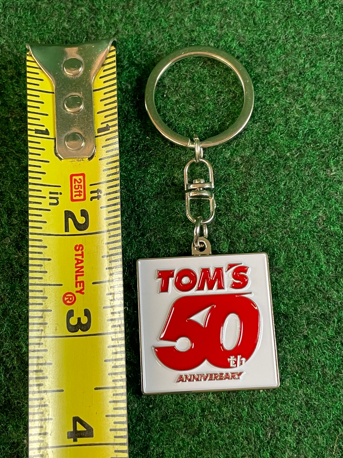 TOM'S Emblem Metal Keychain Collection - 50th Anniversary