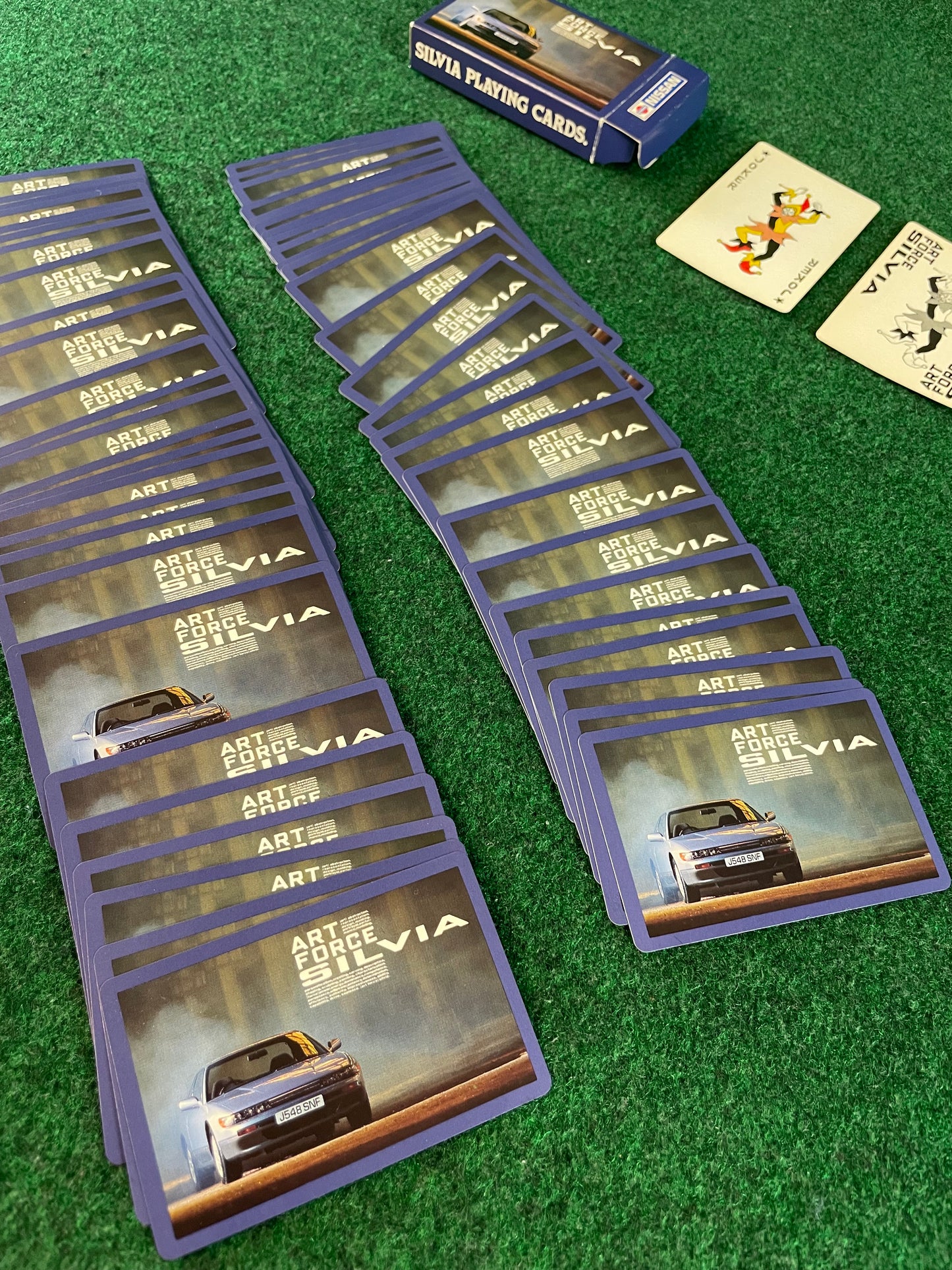 Nissan - ART FORCE SILVIA Playing Cards (6)