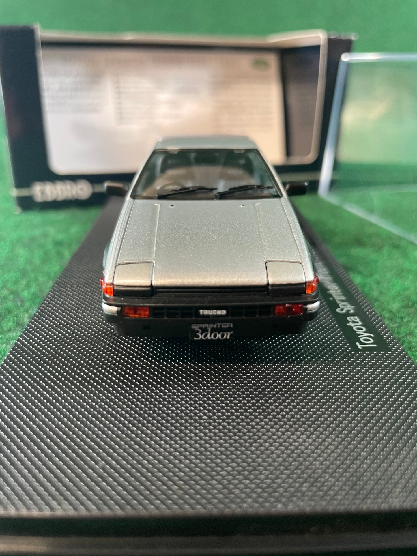 EBBRO Oldies: 1983 Toyota Sprinter Trueno AE86 3 Door - Silver 1/43 Scale Diecast