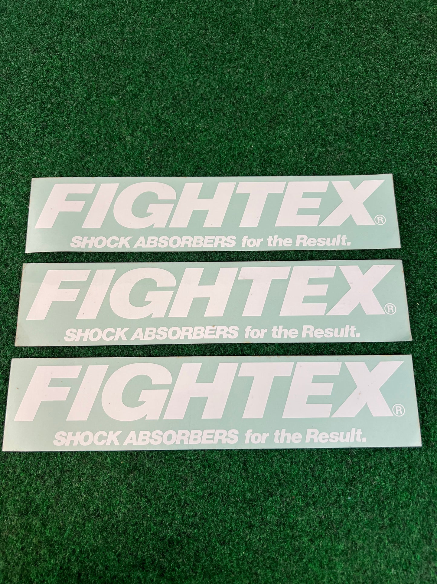 FIGHTEX - SHOCK ABSORBERS for the Result Sticker Decal Set