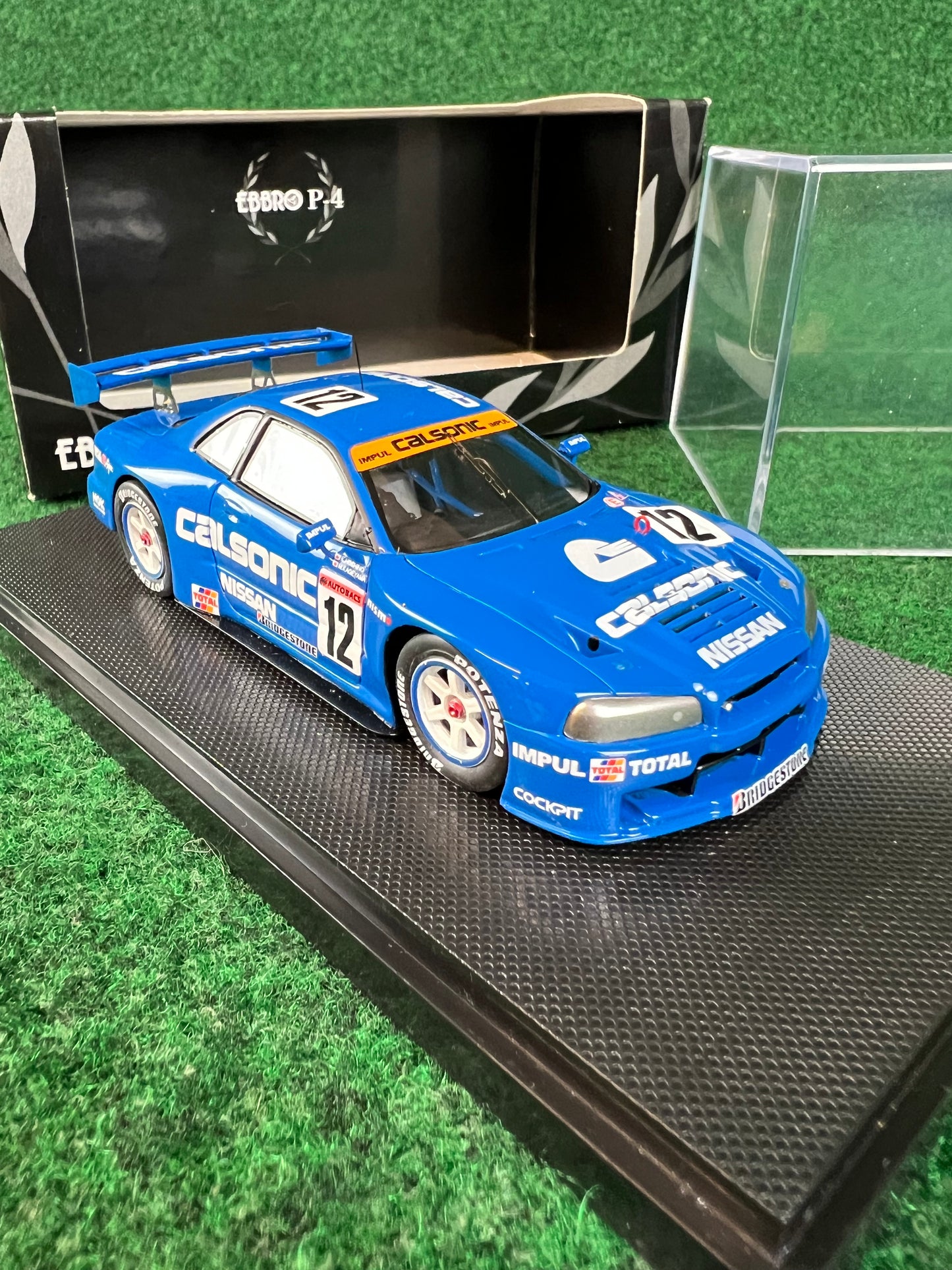 EBBRO P-4 - JGTC 1999 Calsonic Nissan Skyline R34 GTR 1/43 Scale Diecast