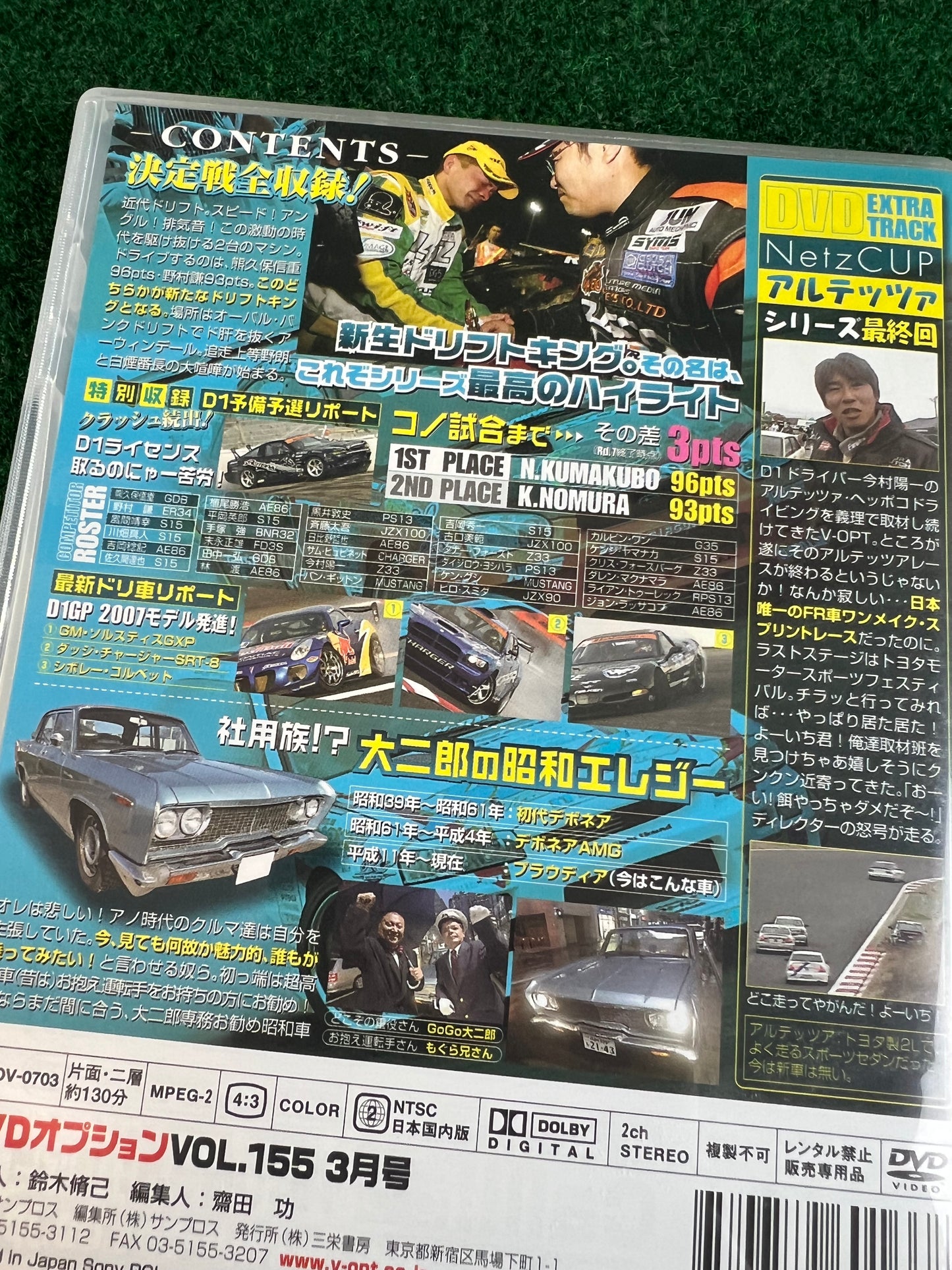 Option Video DVD - Vol. 155