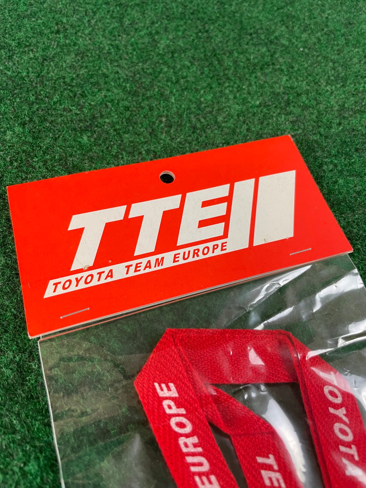 Toyota Team Europe - Red Lanyard Keychain