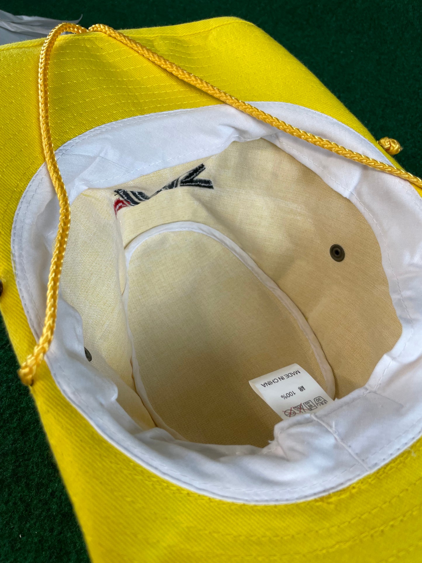 YMS Yellow Hat Hasemi Motor Sport Drawstring Bucket Hat