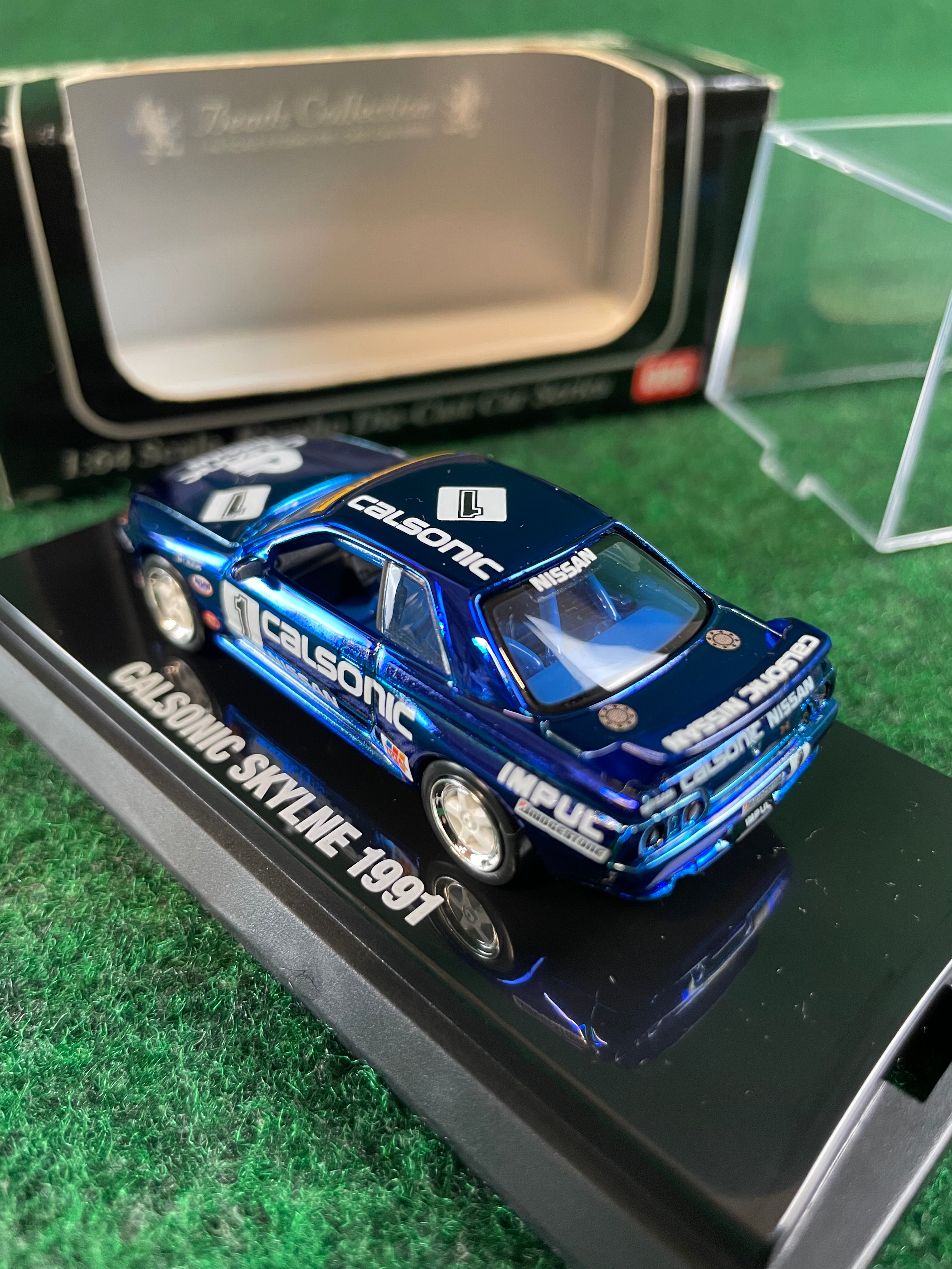 KYOSHO - Beads Collection 1991 Calsonic IMPUL Blue Chrome Limited