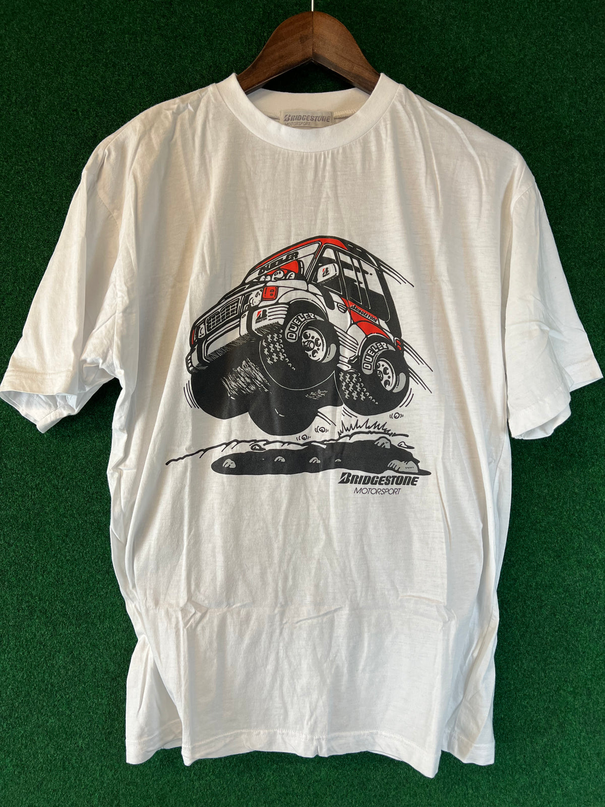Bridgestone - Dueler Offroad Tires (Mitsubishi Pajero EVO) Promotional T-Shirt