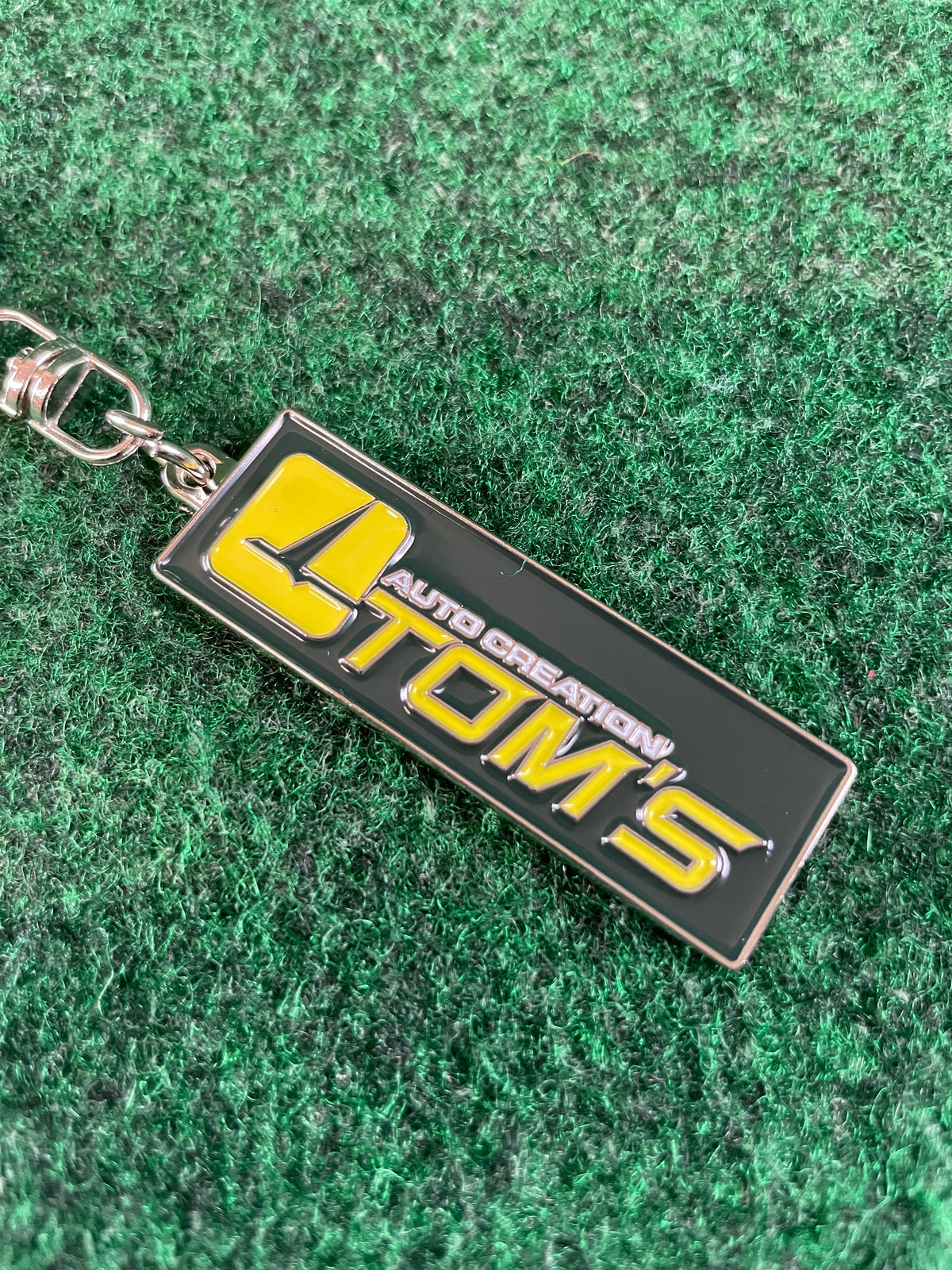 TOM'S Emblem Metal Keychain Collection - Brand Logo from 1974