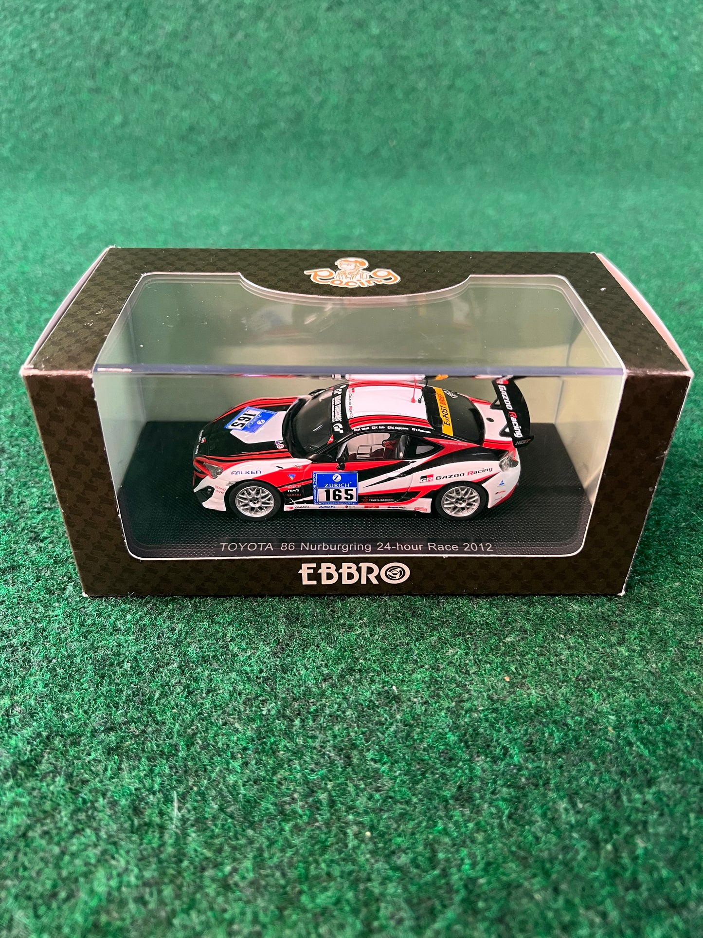 EBBRO TOYOTA 86 Nurburgring 24-hour Race 2012 No.165 1/43 Scale Diecast
