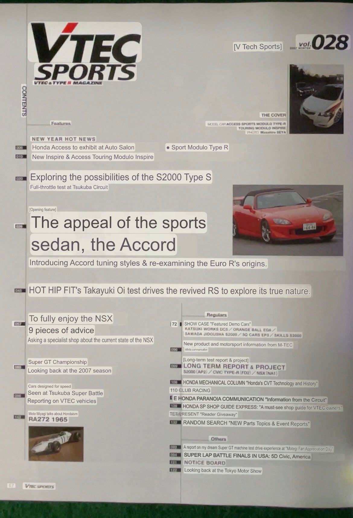 VTEC SPORTS Magazine - Vol. 028