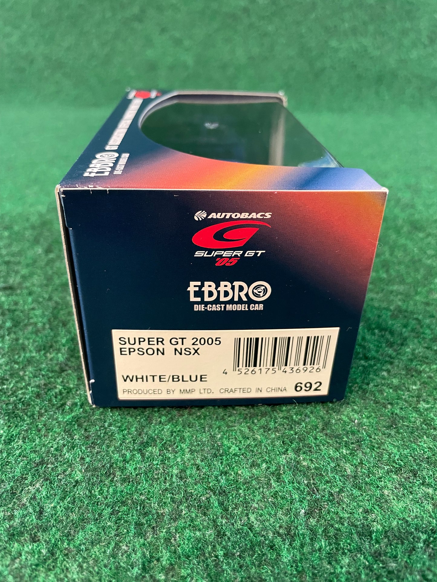 EBBRO - SuperGT 2005 EPSON Honda NSX 1/43 Scale Diecast