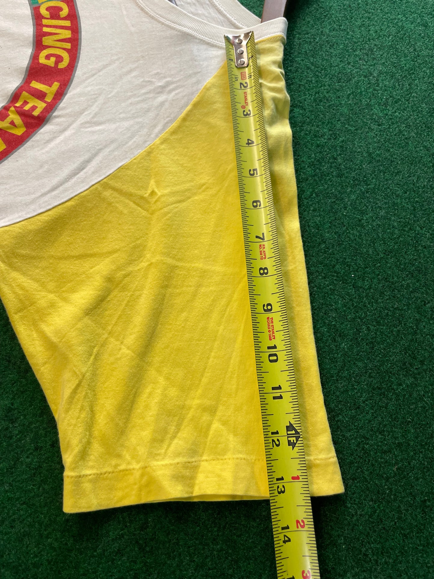 NISMO - Nissan International Race & Rally Team Vintage White/Yellow T-Shirt