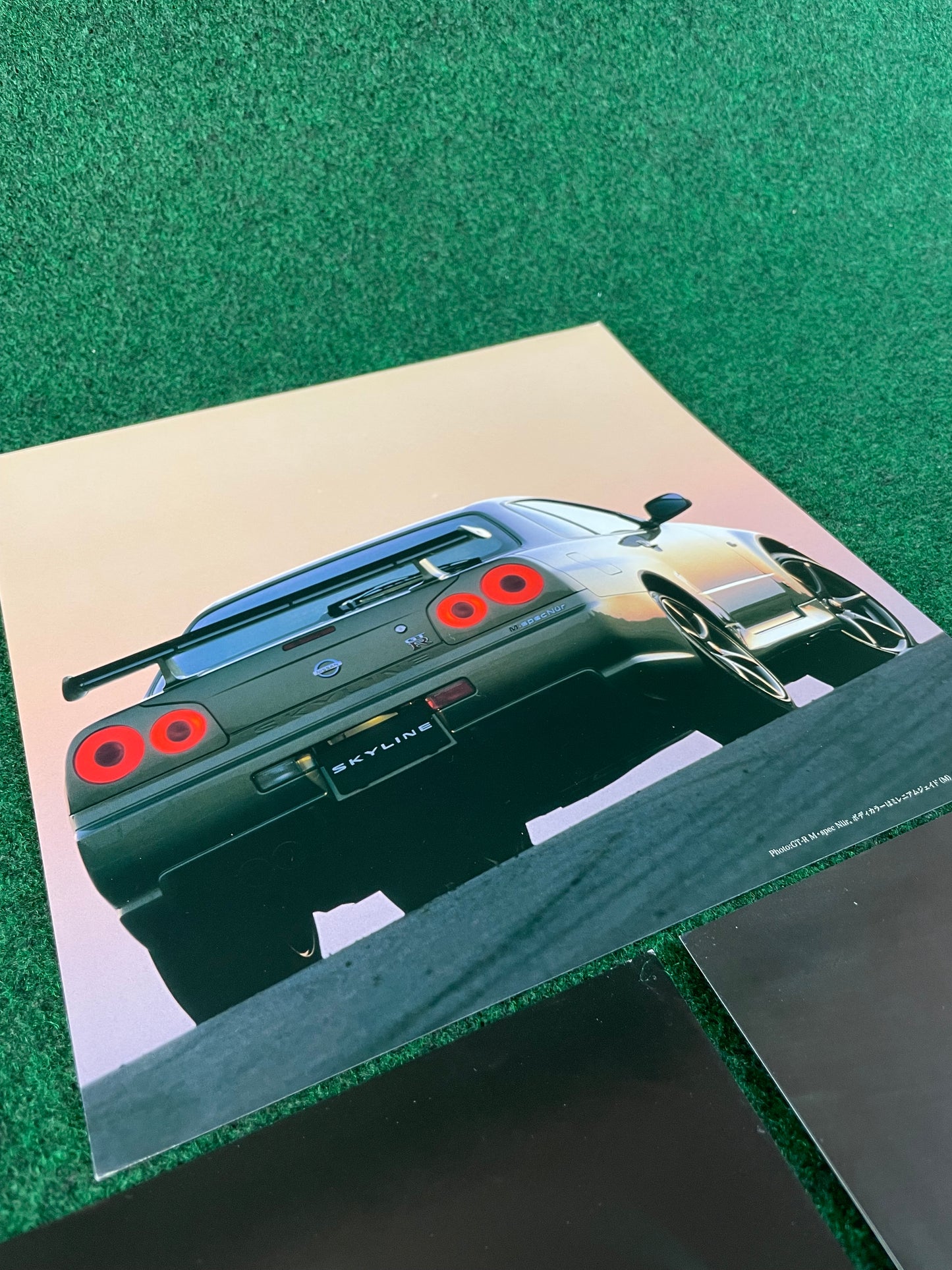 Nissan Skyline R34 GT-R MSpec Nur - Japanese Dealer New Car Images, Catalog & Brochure Set