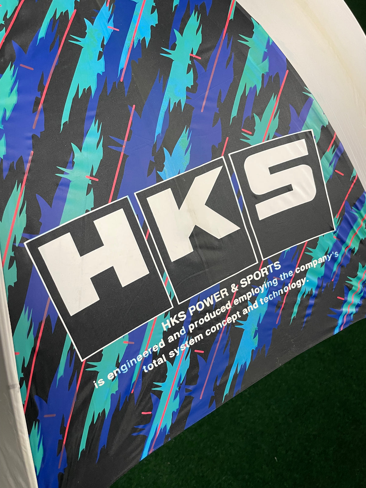 HKS - Oil Slick Vintage Large Golf Umbrella