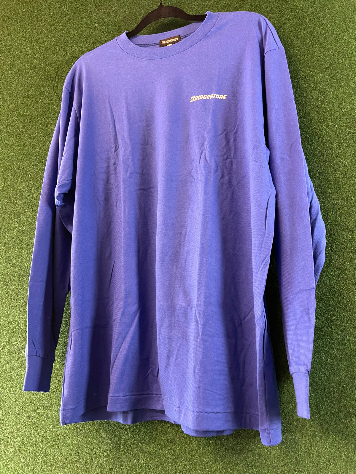 BRIDGESTONE - Long Sleeve T-Shirt type Blue Shirt