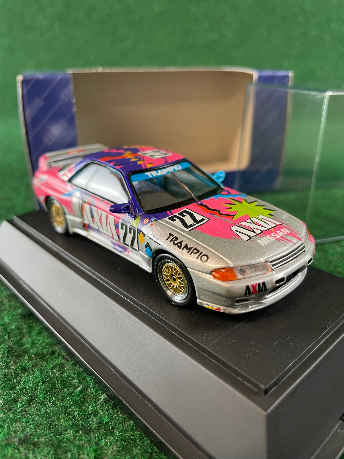 EBBRO Nissan Skyline R32 GTR AXIA Group A Racecar 1/43 Diecast