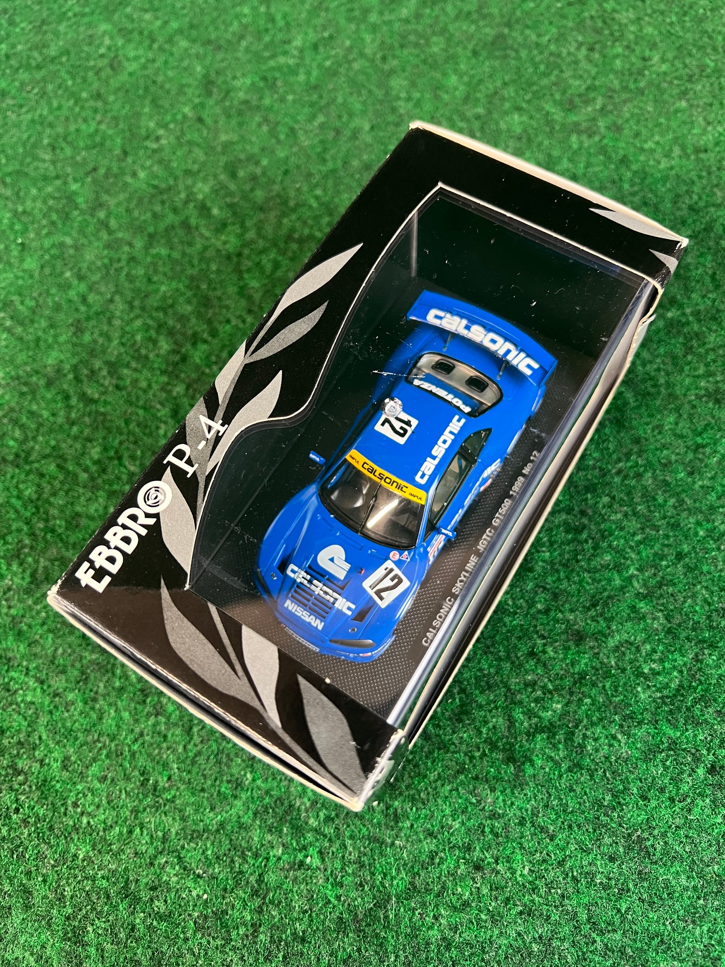 EBBRO P-4 - JGTC 1999 Calsonic Nissan Skyline R34 GTR 1/43 Scale Diecast