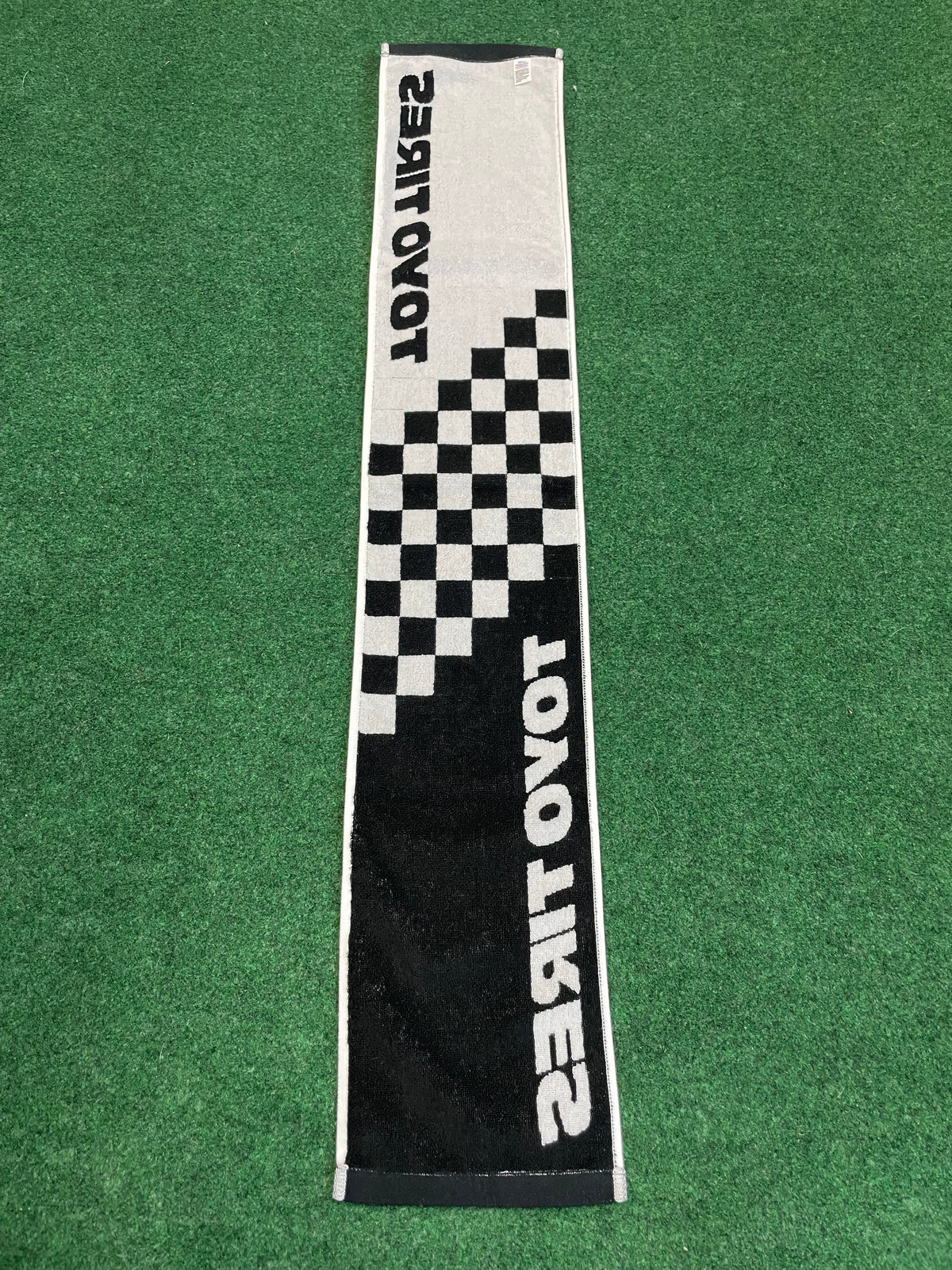 Toyo Tires - Black & White Checkered Promotional Towel