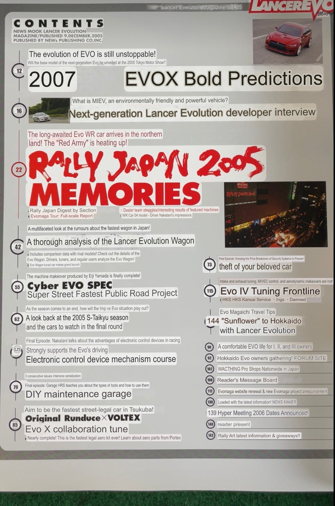 Mitsubishi LancerEVO Magazine - Vol. 25