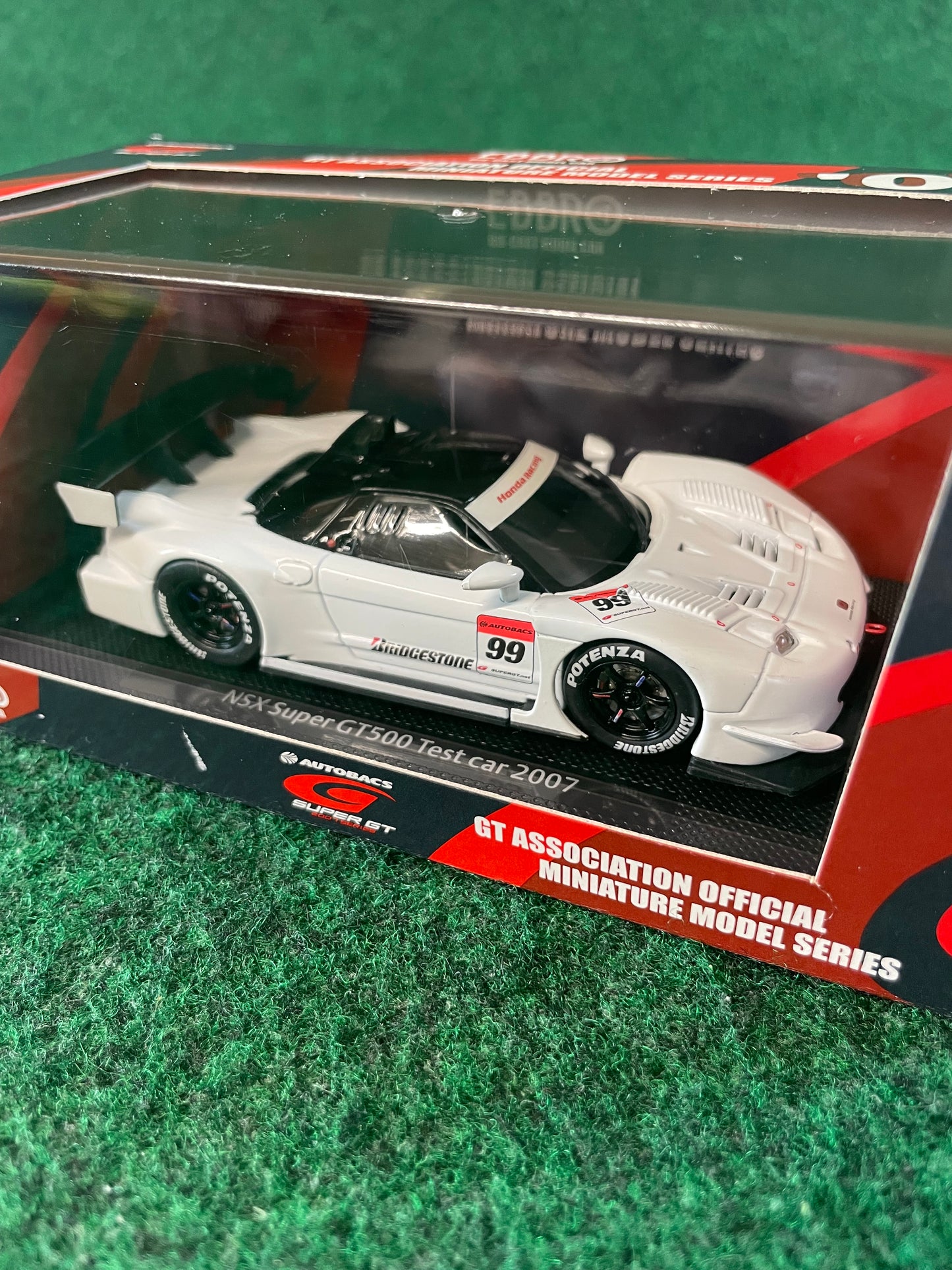 EBBRO - SuperGT 2007 Honda NSX TEST 1/43 Scale Diecast