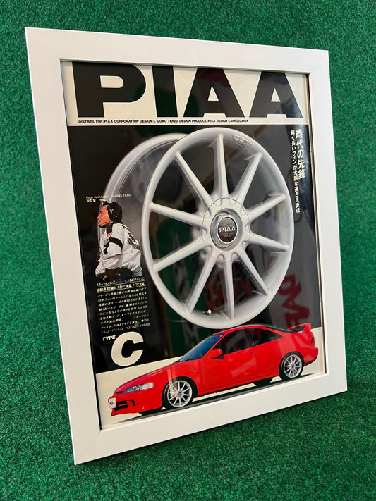 PIAA Wheels - Honda Integra Type R Framed Advertisement Picture