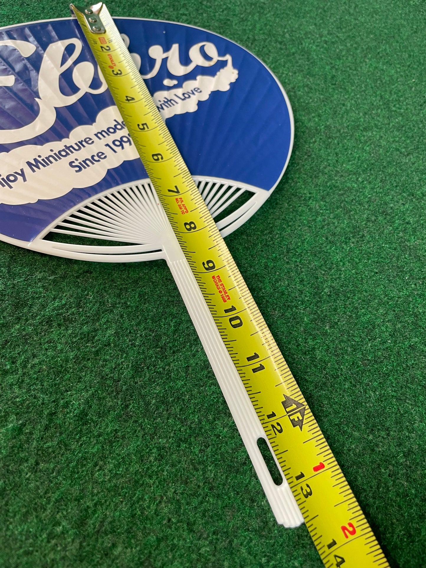 EBBRO SuperGT - 2017 Official Miniture Model Raceday Promotional Hand Fan (1)