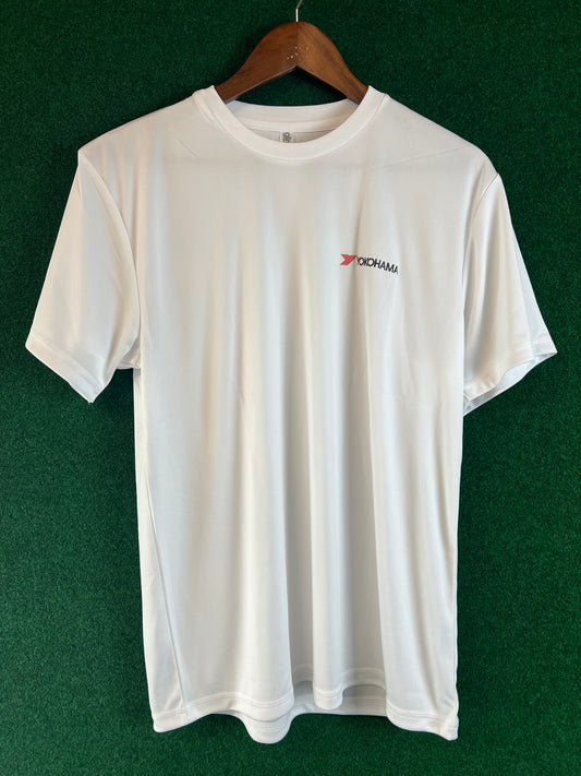 Yokohama Tires - Active Wear Promotional White T-Shirt