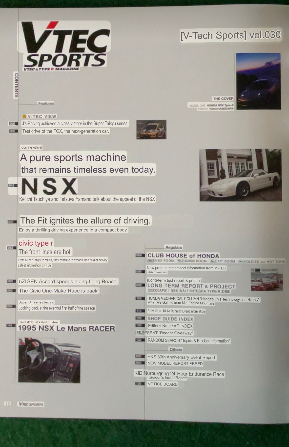 VTEC SPORTS Magazine - Vol. 030
