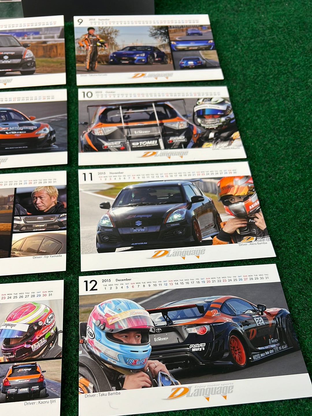 D Language - 2015 Calendar Card Pack