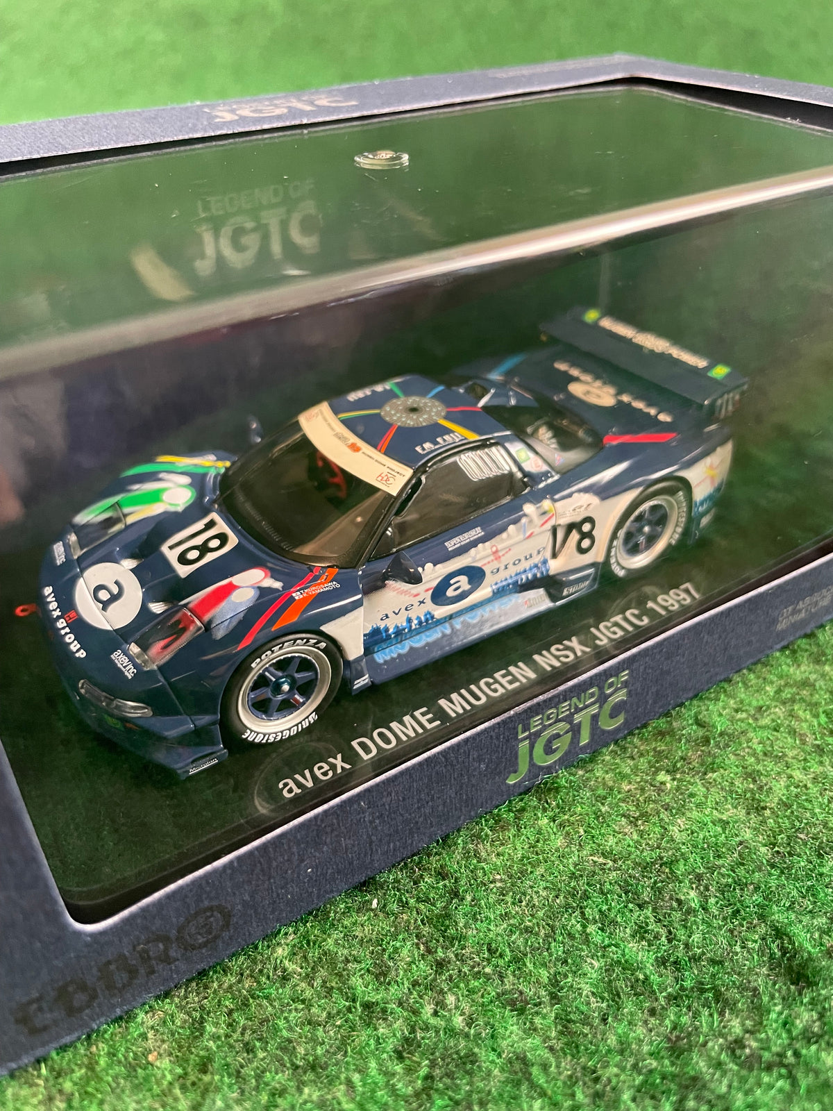 EBBRO - Legends of JGTC avex DOME Mugen 1997 Honda NSX 1/43 Scale Diecast