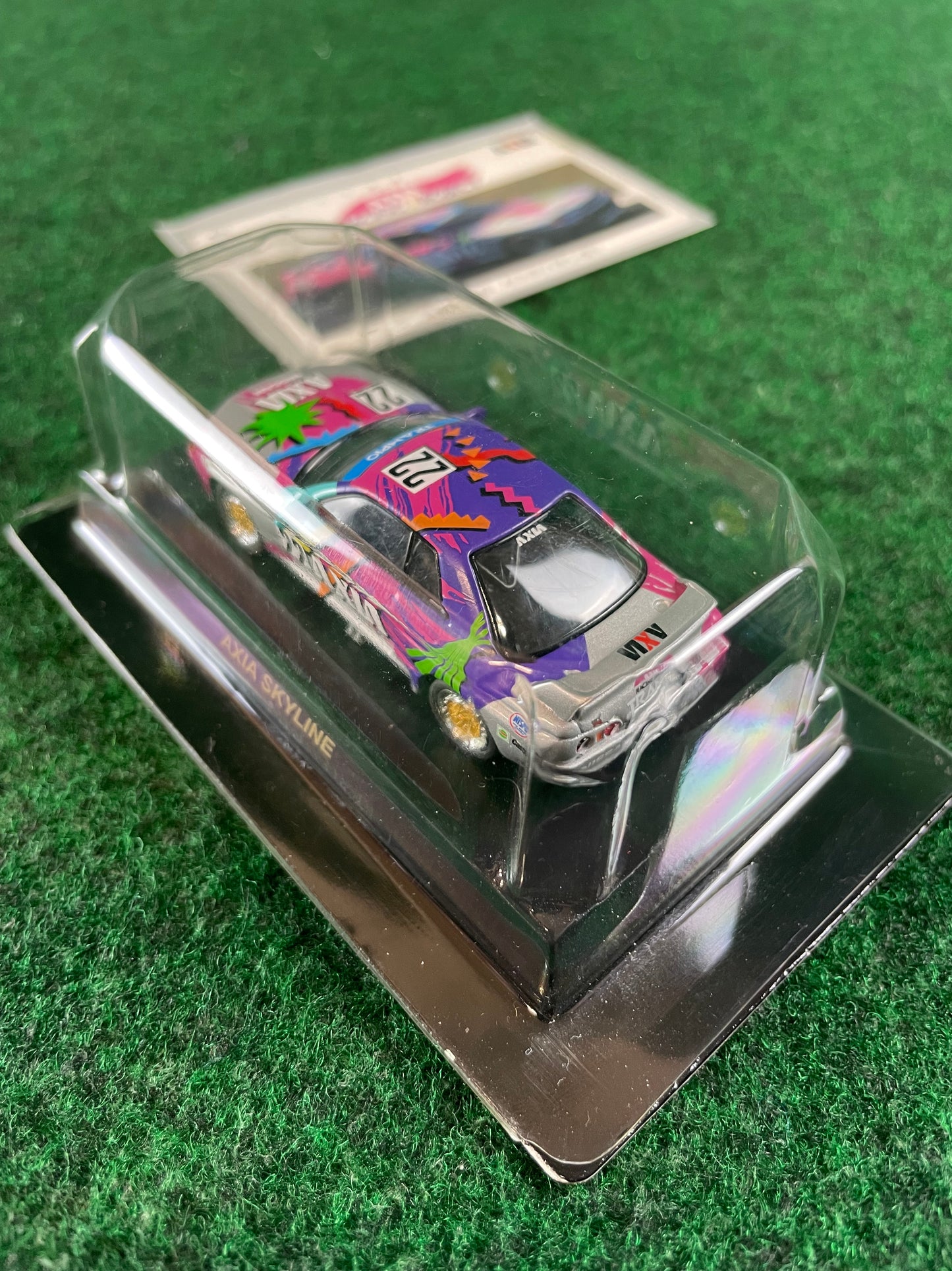 AXIA Group A Nissan Skyline R32 GT-R Phone Card & 1/64 Scale Diecast Set