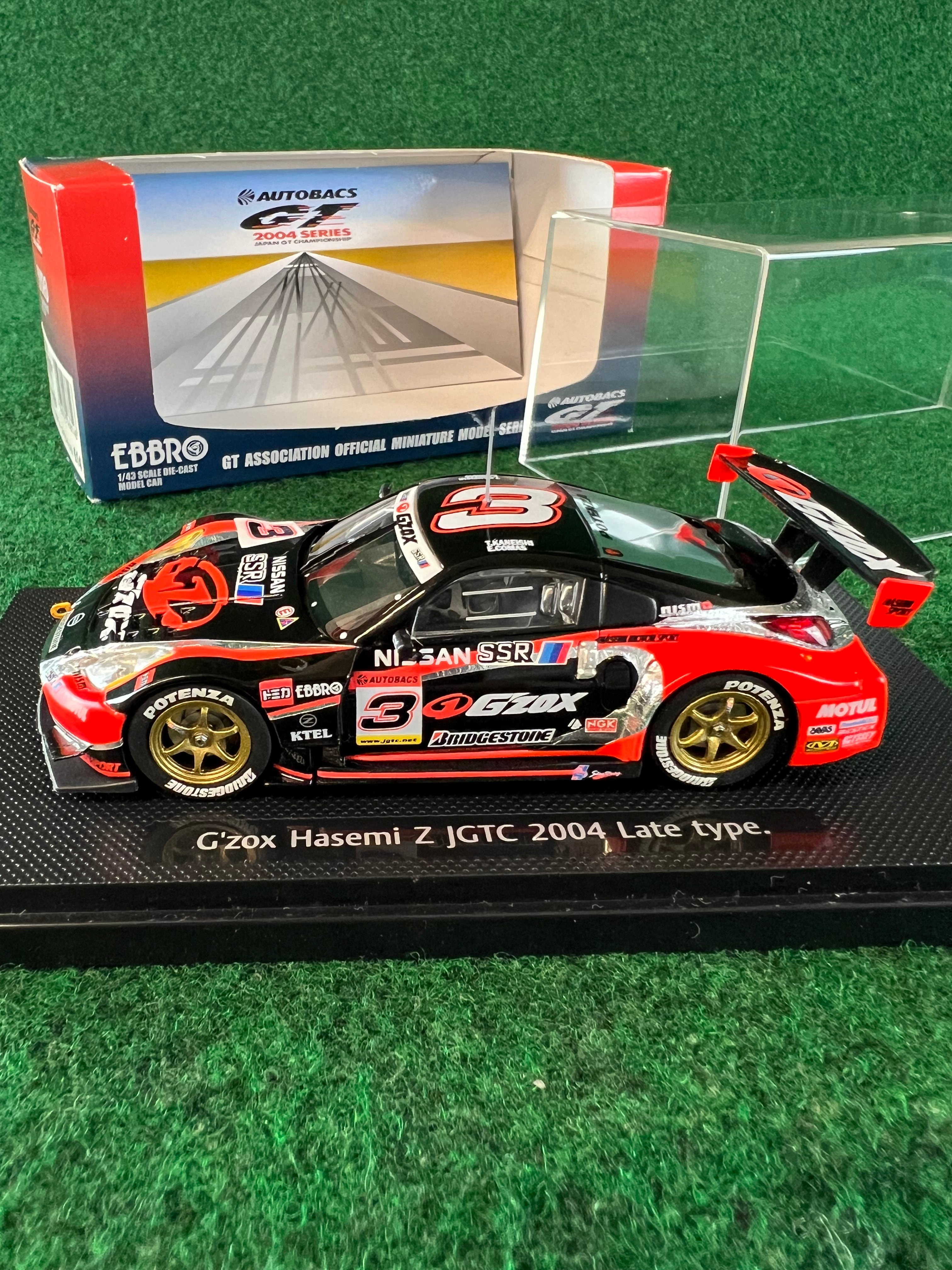 にゃます EBBRO - 2004 JGTC Hasemi G'Zox Nissan Fairlady Z 1/43 Scale