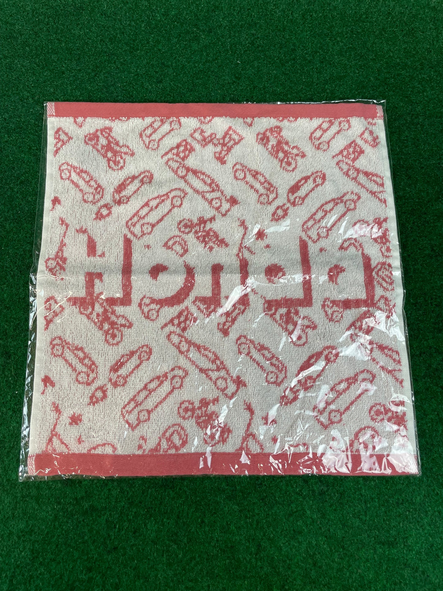 Honda Original - Cartoon Car, Racecar, Motorcycle Images Towel