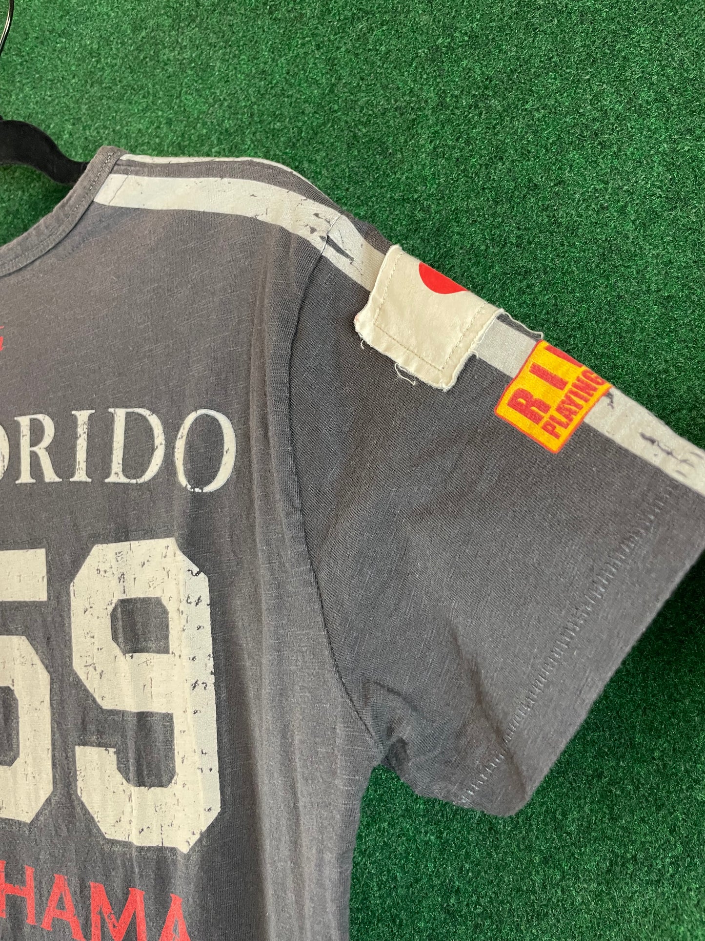 Max Orido 559 Ridox Vintage Style Distressed T-Shirt