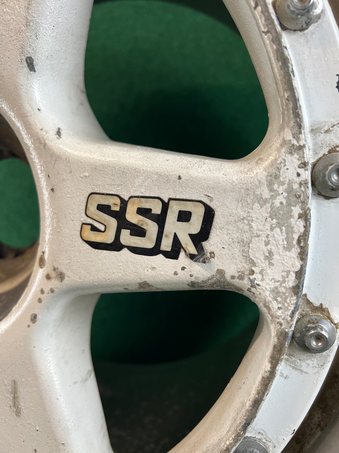 HASEMI x SSR Wheels - JGTC Nissan Skyline R32 GT-R Race Used Centerlock Wheel Set