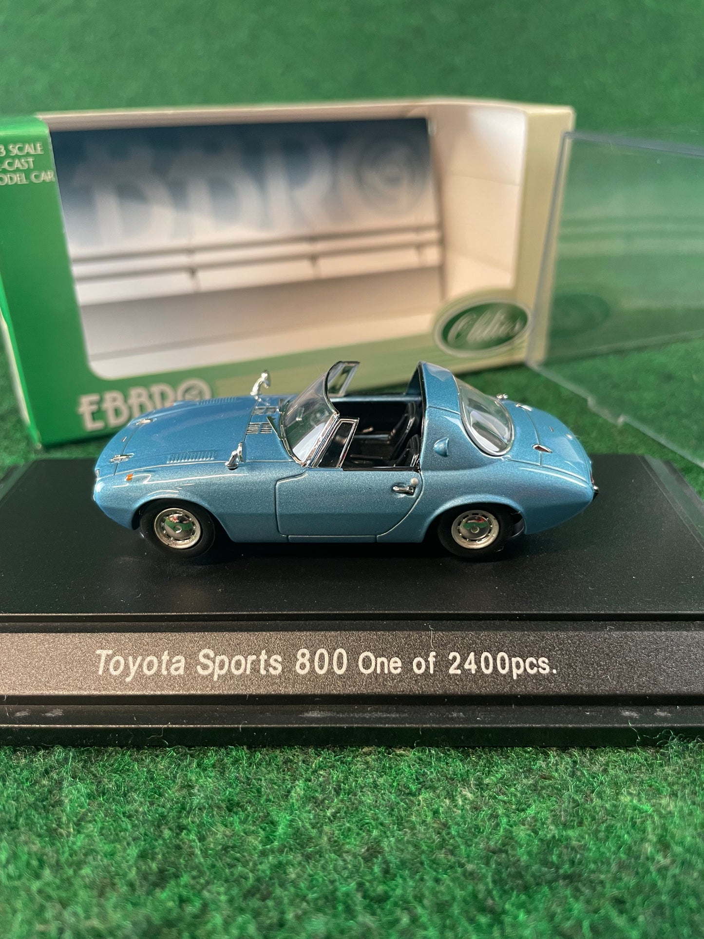 EBBRO - Toyota Sports 800 Lt. Blue 1/43 Scale Diecast