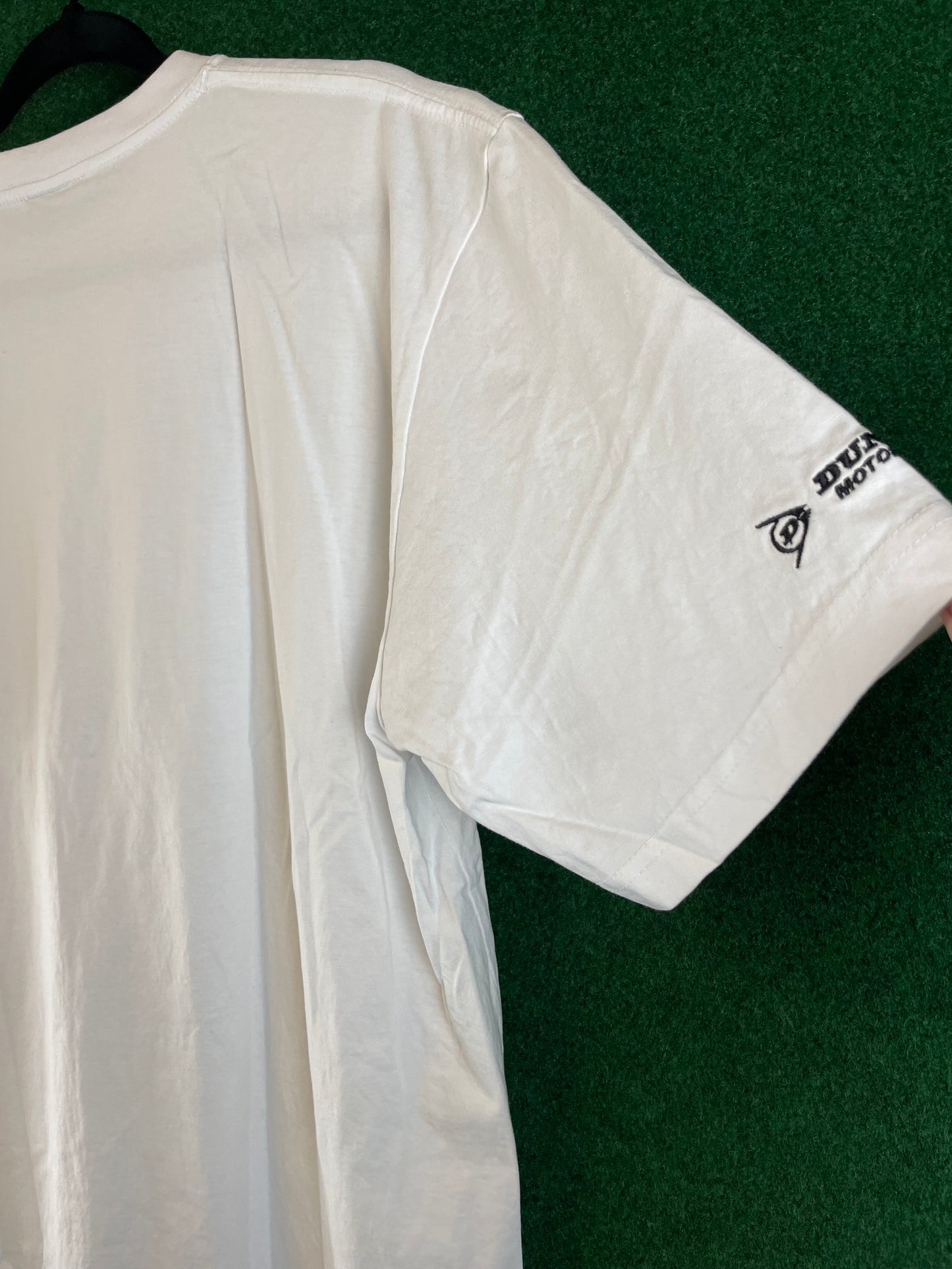 DUNLOP Motorsport - White Pocket T-Shirt