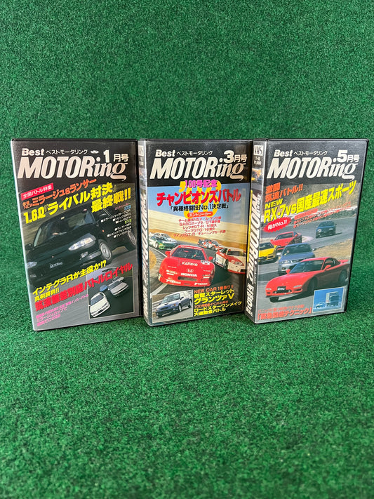 Best Motoring VHS - January, March & May 1996