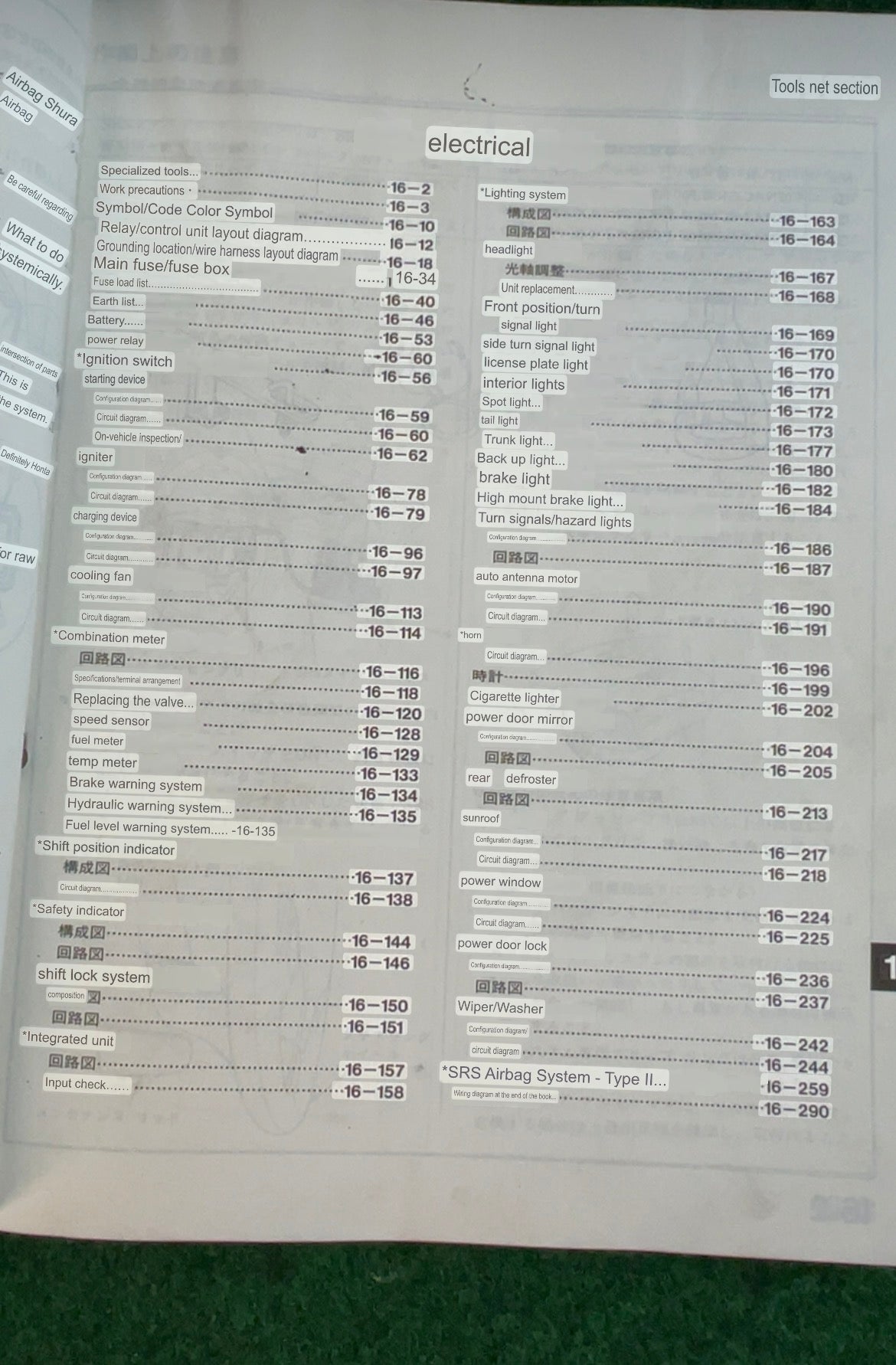 Honda Civic / Civic Ferio (9/1991) JDM Factory Service Manual Book