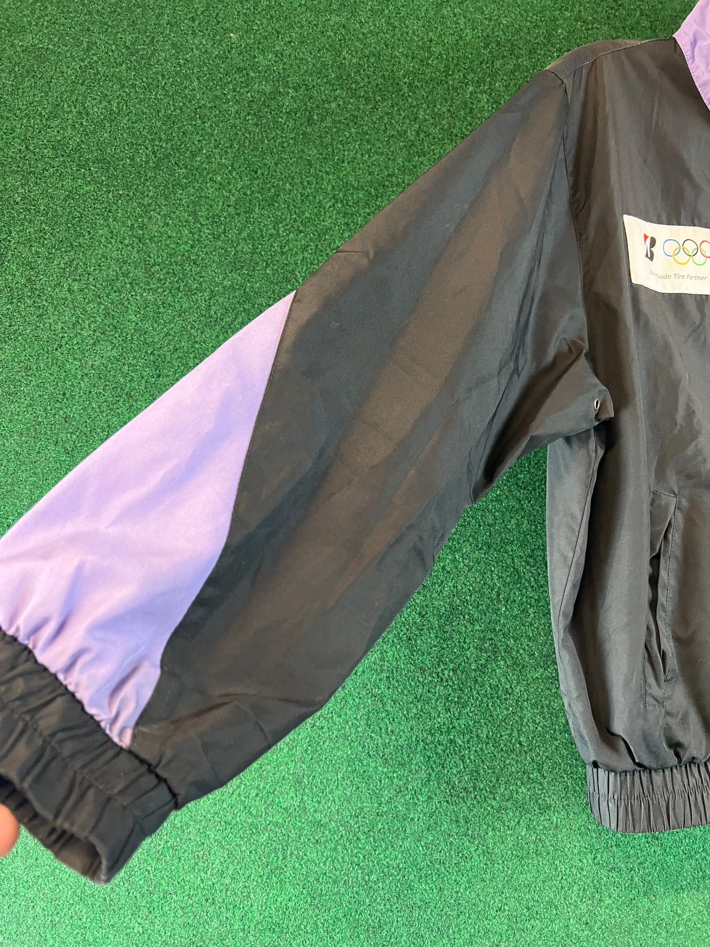 Bridgestone Playz - Black/Purple Windbreaker Jacket (L)