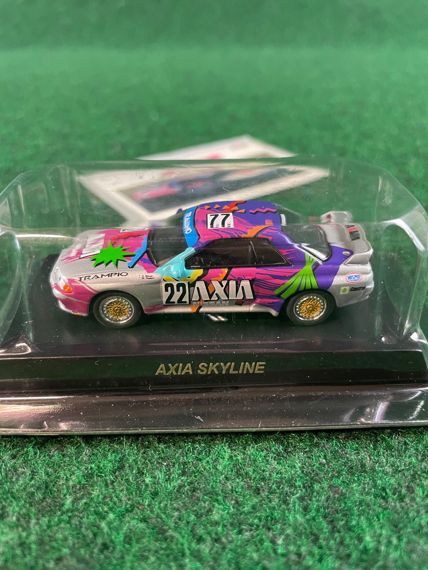AXIA Group A Nissan Skyline R32 GT-R Phone Card & 1/64 Scale Diecast Set